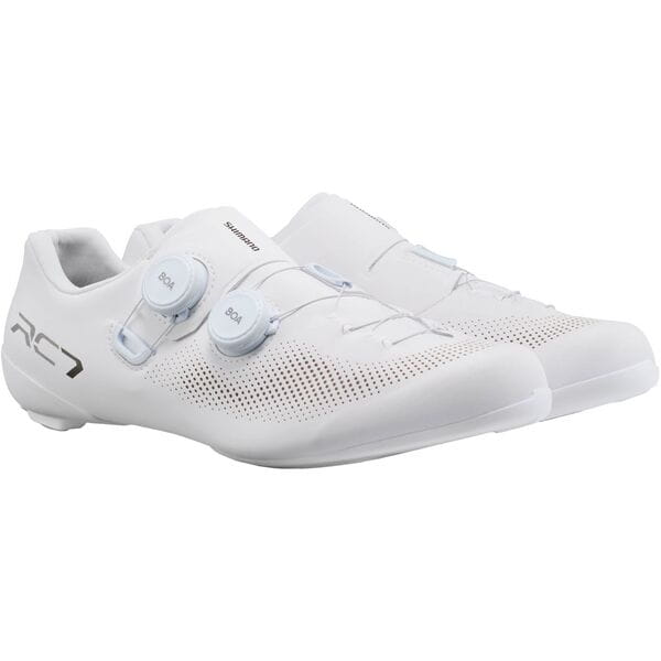 Shimano RC703 SPD-SL Mens Cycling Shoes - White – Athlos Triathlon
