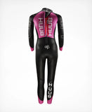 HUUB AlphaBeta Pink Wetsuit back