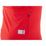 Madison Flux Mens Cycling Jersey red rear