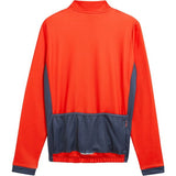 Madison Sportive Mens Long Sleeve Jersey red back