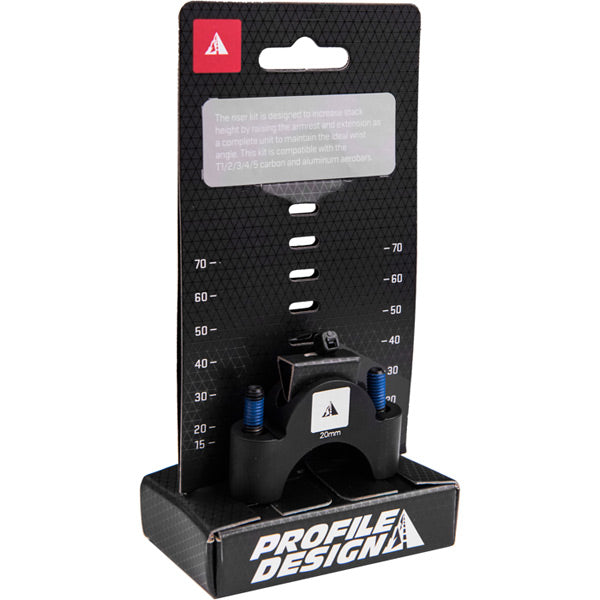 Triathlon Riser Profile Design Aerobar Riser Kit - Perfect Bike Fit for Triathlon ...